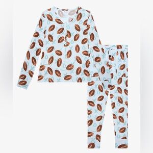 NWT posh peanut bamboo football set size XL